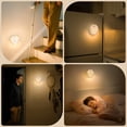 thumbnail image 4 of Luz LED con Sensor de Movimiento y 4 Expresiones Faciales, Regulable, para Pasillo, Recargable, con Temporizador, 2 Unidades, 4 of 5
