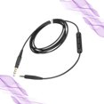 thumbnail image 1 of unbranded Cable Para Auriculares Negro Tpe Conexión 3.5mm A 2.5mm Con Sonido Claro Para Oe2i, 1 of 4