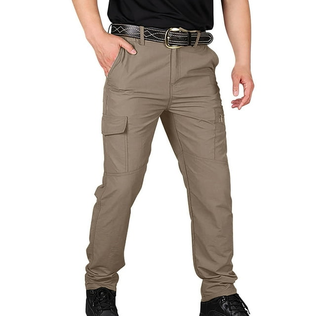 SHIXIAOO Pantalon de Travail pour Homme d'Été à Séchage Rapide de Sport et d'Alpinisme en Plein Air