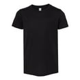 thumbnail image 1 of Bella Canvas Youth Short Sleeve Triblend Tee, M, Solid Black Triblend, 1 of 2