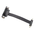 thumbnail image 2 of Cable de extensión, Cable de extensión PCI‑E 1X Gbps Cable de extensión PC E Cable de extensión para PC Diseño de próxima generación, 2 of 12