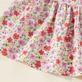 thumbnail image 6 of Tiijoy Toddler Girls Sleeveless Floral Dress Summer Beach Tank Dress with Sun Hat, Sizes 2-3, 6 of 7