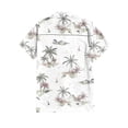 thumbnail image 5 of Hawaiian Shirt For Men, Men's Vintage Button Down Bowling Shirts Short Sleeve Summer Beach Shirt 2XL, 5 of 5