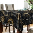 thumbnail image 3 of BZSMCE Square Tablecloth Steampunk Clock Pattern Pattern Tableclothes, 3 of 9