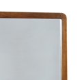 thumbnail image 3 of Benzara BM242615 Miroir Rectangulaire avec Coin Arrondi & Grains&44; Brun, 3 of 5