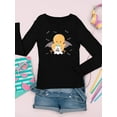 thumbnail image 3 of Cute Baby Chicken Y Ghost Long Sleeve Toddler -Image by Shutterstock,  4 Toddler, 3 of 4