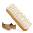 thumbnail image 2 of cepillos para zapatos de gamuza, limpieza suave, cepillo de limpieza de ropa + borrador de zapatos limpio, para limpieza y cuidado de gamuza, 2 of 5