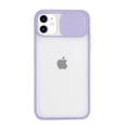 thumbnail image 1 of Designed for iPhone 11 Pro Max Case with Slide Camera Cover, Shockproof Soft Rubber Bumper & Hard Back Protective Case for iPhone 13 6.1 inch (2021) - Purple, 1 of 5
