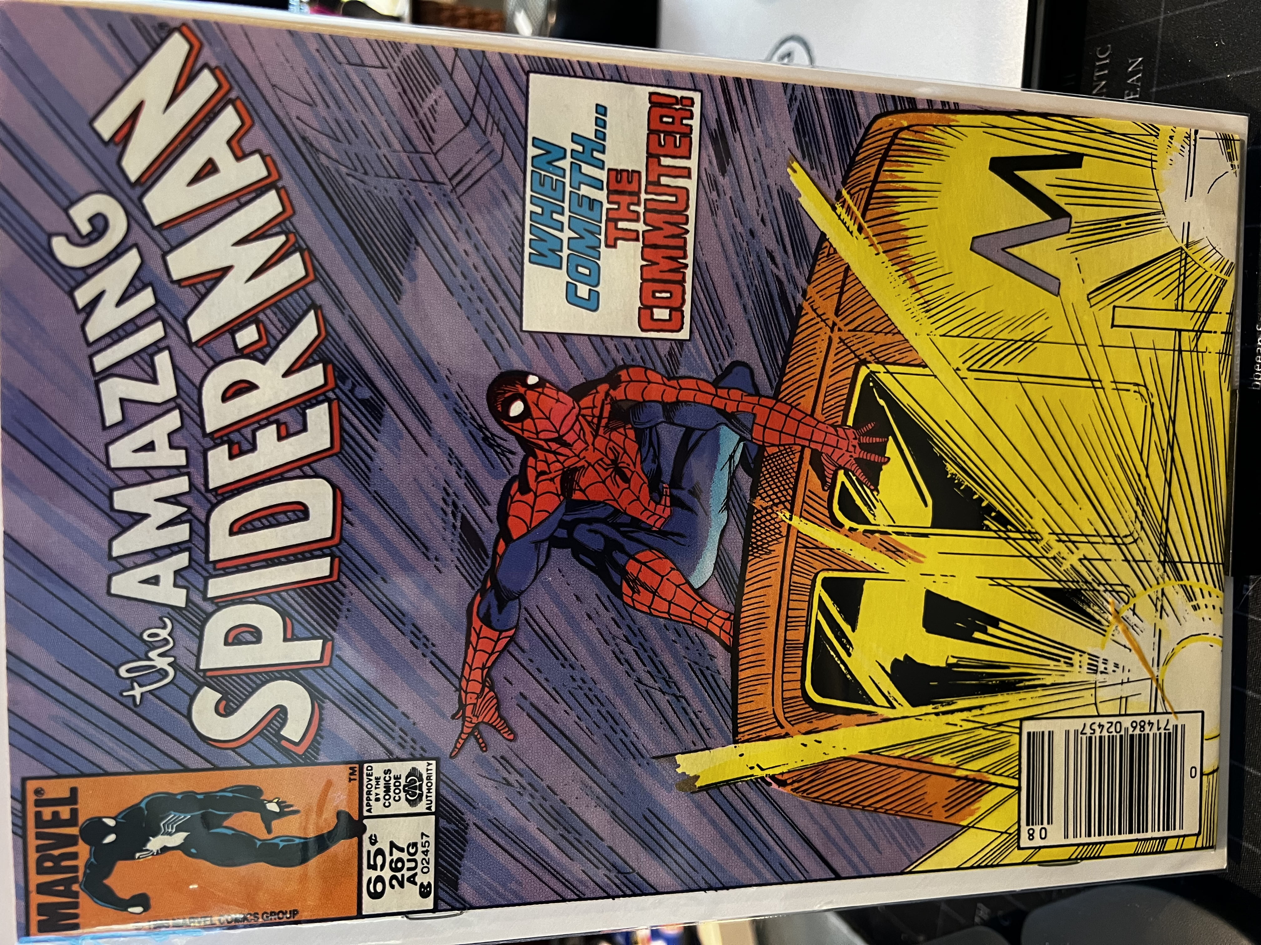 The Amazing Spider-Man #267 Newsstand Variant (Marvel Comics August 1985)