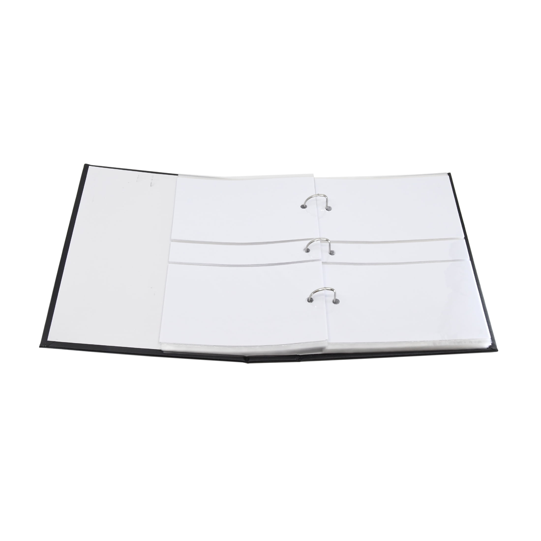 (2 pack) New View Gifts 8 x 10 Black Linen Photo Album, Holds 240 - 4"x6" Photos