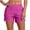 Pink 01, variant on Womens Swim Board Shorts UPF50+ Quick Dry High Waisted Swimming Bathing Suit Bottoms Trunks Running Athletic Shorts with Zipper Pockets Pink M