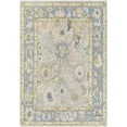 thumbnail image 7 of Hauteloom Greenwith Wool Living Room, Bedroom Area Rug - Traditional - Denim, Peach, Blush - 2' x 3', 7 of 7