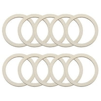 Uxcell 2 Inch Unfinished Wood Rings Natural Wooden Ring Circle Flat Round Shape Ornaments Wooden Slices, 20Pcs