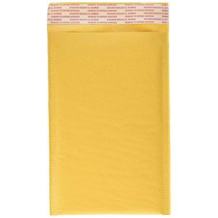 GSSUSA Yellow Kraft Bubble Mailers 4x8 Padded Envelopes #000 Shipping Envelop... 