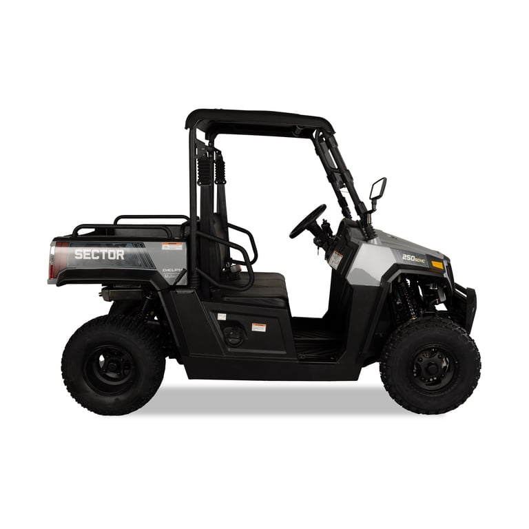 Hisun Sector 250 UTV 2 Seater 229cc Gasoline - Gray - Walmart.com