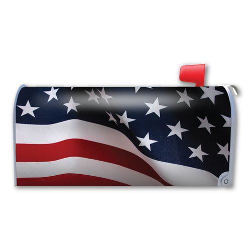 Best of Breed Yorkie Puppy Cut Patriotic I Dog Breed Mail Box Cover
