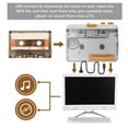 thumbnail image 3 of Reproductor de Cintas PortáTiles USB Cassettes USB Cassettes Cassette Al Convertidor MP3 / CD A Través de USB Compatible Con Computeras Portátiles y CompuTadoras Personas, 3 of 7