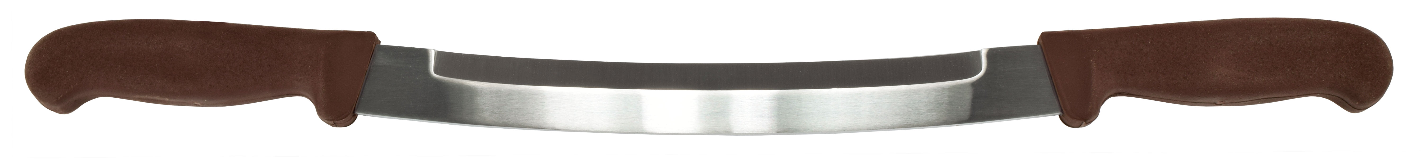Caribou Double Edged Two Handle Fleshing Knife