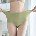 thumbnail image 3 of Fewfanhot 2PC Fashion Breathable Leak-Proof Solid Color Panties - Women's Mid-Rise Cotton Comfy Period Briefs for All Season EveryDay Wear, 3 of 9