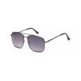 thumbnail image 4 of Glasses, Men Vintage Classic Retro Sunglasses Black Gold Lens Metal Frame, 4 of 5