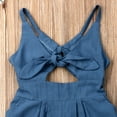 thumbnail image 3 of Seyurigaoka Summer Toddler Kids Baby Girls Sleeveless Backless Romper Jumpsuit Playsuit Outfit Clothes, 3 of 7