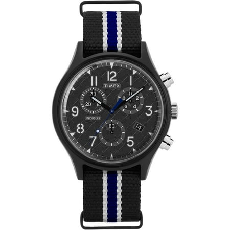 Mk1 steel 40mm fabric strap watch discount