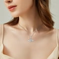 thumbnail image 3 of DVEATR Diamond Evil Eye Necklace 925 Sterling Silver Good Luck Devil Eye Necklace for Women Turkish Eye Jewelry Gifts for Anniversary, 3 of 5