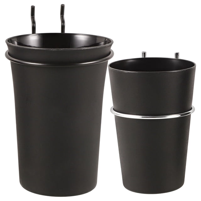 Moluckfu 2Ud Soporte Negro Para Tazas En Pegboard Para Almacenaje Multifuncional De Herramientas