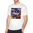 thumbnail image 2 of Judas Music Priest Men's Classic T-Shirt Short-Sleeve Cotton Unisex Graphic Crewneck Tee Shirt Black, 2 of 3