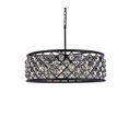 thumbnail image 3 of Elegant Lighting Madison 32" 8 Light Royal Crystal Pendant Lamp, 3 of 8