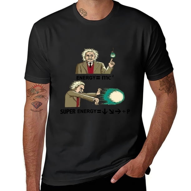 ~ Super Energy ~ Camiseta ropa kawaii de secado rápido fanáticos de los deportes Blusa camisetas pesadas para hombres