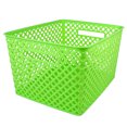 thumbnail image 1 of Panier Tissé, Grand, Lime, 1 of 2