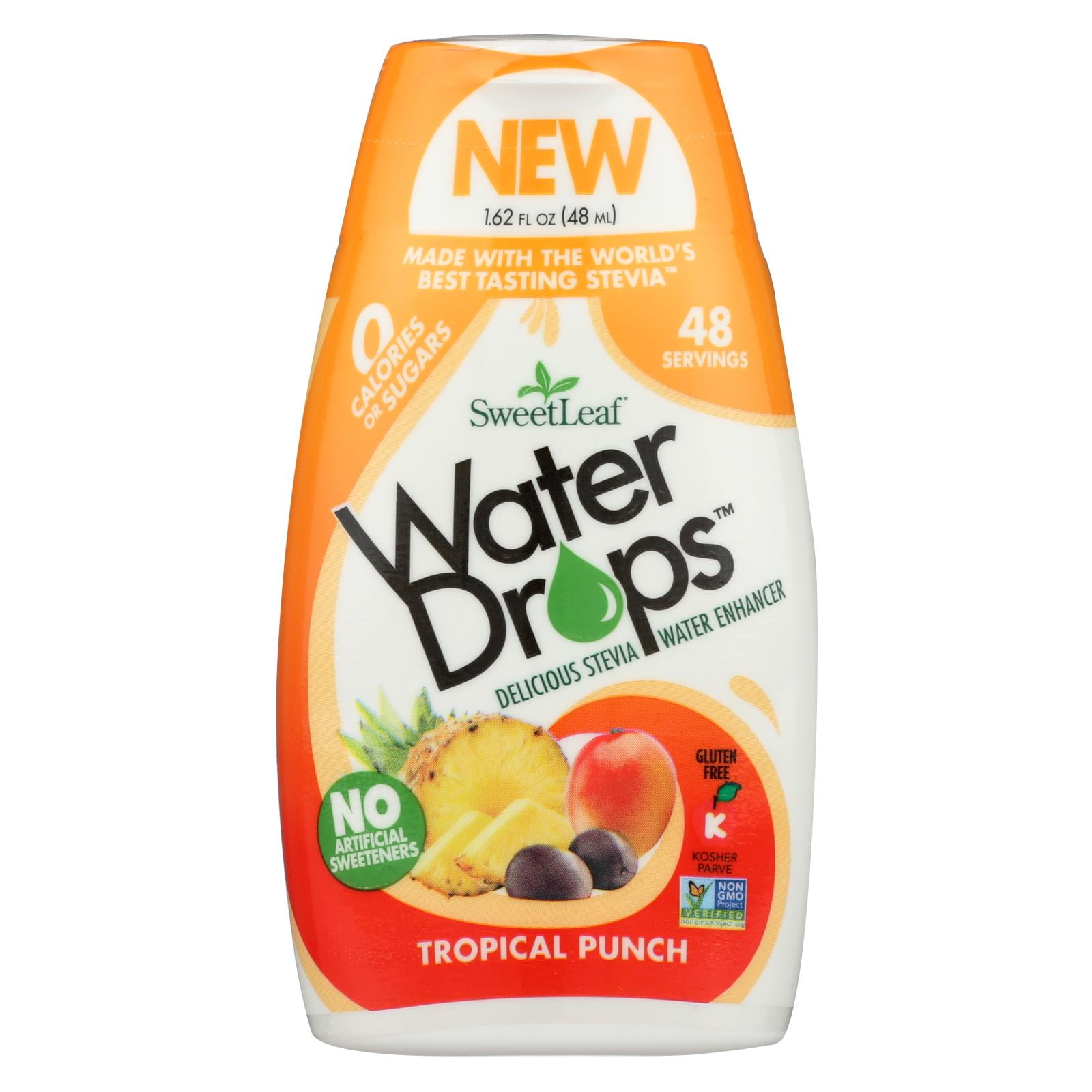 Sweet Leaf Water Drops Tropical Punch 1.62 fl oz