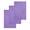 Purple, variant on Purple Burlap Texture Dish Towels Set, Waffle Weave Kitchen Towels 2 Pieces, Farmhouse Vintage Purple Microfiber Hair Face Bath Tea Towel Absorbent Quick Drying Cleaning Dish Cloths, 12"x12"