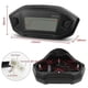 thumbnail image 2 of Universal Motorcycle Speedometer Fuel Gauge Moto Dashboard 7 Colors Backlight LCD Odometer Digital for 1 2 4 Cylinder, 2 of 5