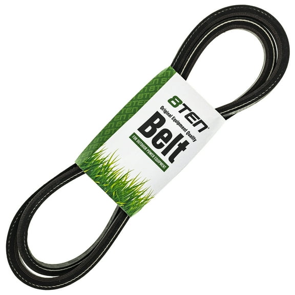 8TEN Raw Edge Drive Belt for John Deere GT242 GT275 M110312 GY20572 810-CBL2524T