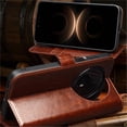 thumbnail image 4 of Case For Huawei Mate 80 Pro Max/80 Pro/80, Genuine Leather Cover With Card Insertion Holder Shell, 4 of 6