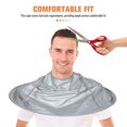 thumbnail image 3 of Raindrops Peluquera Gris Impermeable Con Duradero Para Uso En Salones, 3 of 7