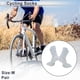 thumbnail image 2 of Calcetines de ciclismo Unique Bargains, secado rápido, antideslizantes, absorbentes de sudor, desodorantes y anti-fricción, blancos, tamaño M, neutros y universales, 2 of 7