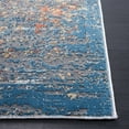 thumbnail image 3 of SAFAVIEH Vogue Jaylen Abstract Area Rug, Ivory/Blue Rust, 4' x 6', 3 of 8