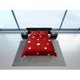 thumbnail image 4 of Funda nórdica roja con funda de almohada y colcha, 4 of 4