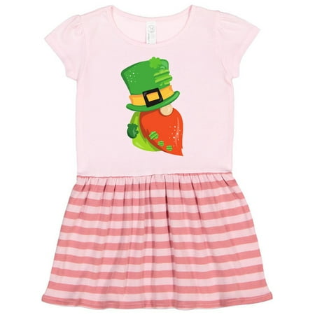 

Inktastic Saint Patrick s Day Gnome Gnome With Orange Beard Gift Toddler Girl Dress