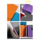thumbnail image 5 of Bewildely Caja de almacenamiento de tarjetas de juego, organizador de colección de cuero resistente de gran capacidad, barra protectora Juegos de cartas Azul, 5 of 6