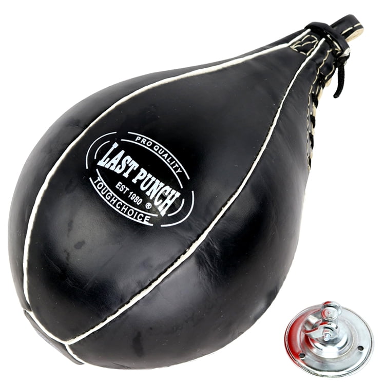 ARD® Silver Pro Bearing Steel Swivel Speed Ball Boxing MMA Punching Bag Kit 