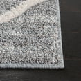 thumbnail image 3 of SAFAVIEH Martha Stewart Lucia Shag Area Rug, White/Light Grey, 5'1" x 7'6", 3 of 7