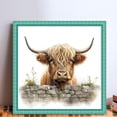 thumbnail image 2 of Hilo Algodón Ecológico Bordado Kit Punto Cruz Yak Impreso 11CT Arte 40x40cm, 2 of 9