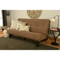 thumbnail image 2 of Kodiak Furniture Carson Wood Futon in Java Brown with Marmont Thunder Mattress, 2 of 5