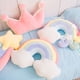 thumbnail image 2 of Comfortable Cloud Star Moon Plush Pillow Colorful Rainbow Crown Cushion Lumbar Support Sofa Infant Accessories ZHENGXUN toy, 2 of 2
