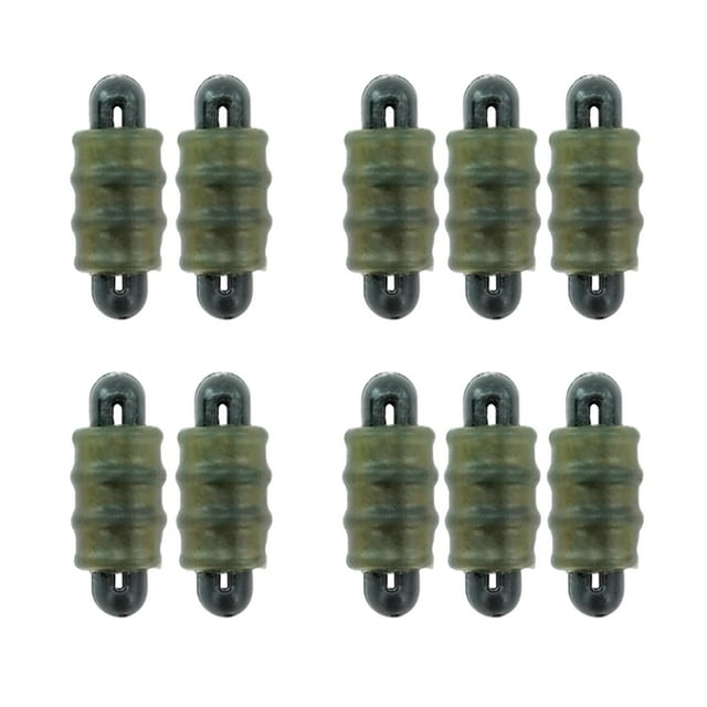10x cuentas de conector de aparejos de pesca, ligeras, resistentes, fáciles de usar, prácticas cuentas de cambio rápido para suministros de pesca de