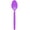 Purple, variant on Karat Rainbow Plastic Heavy Weight Tea Spoons, 1000 pieces